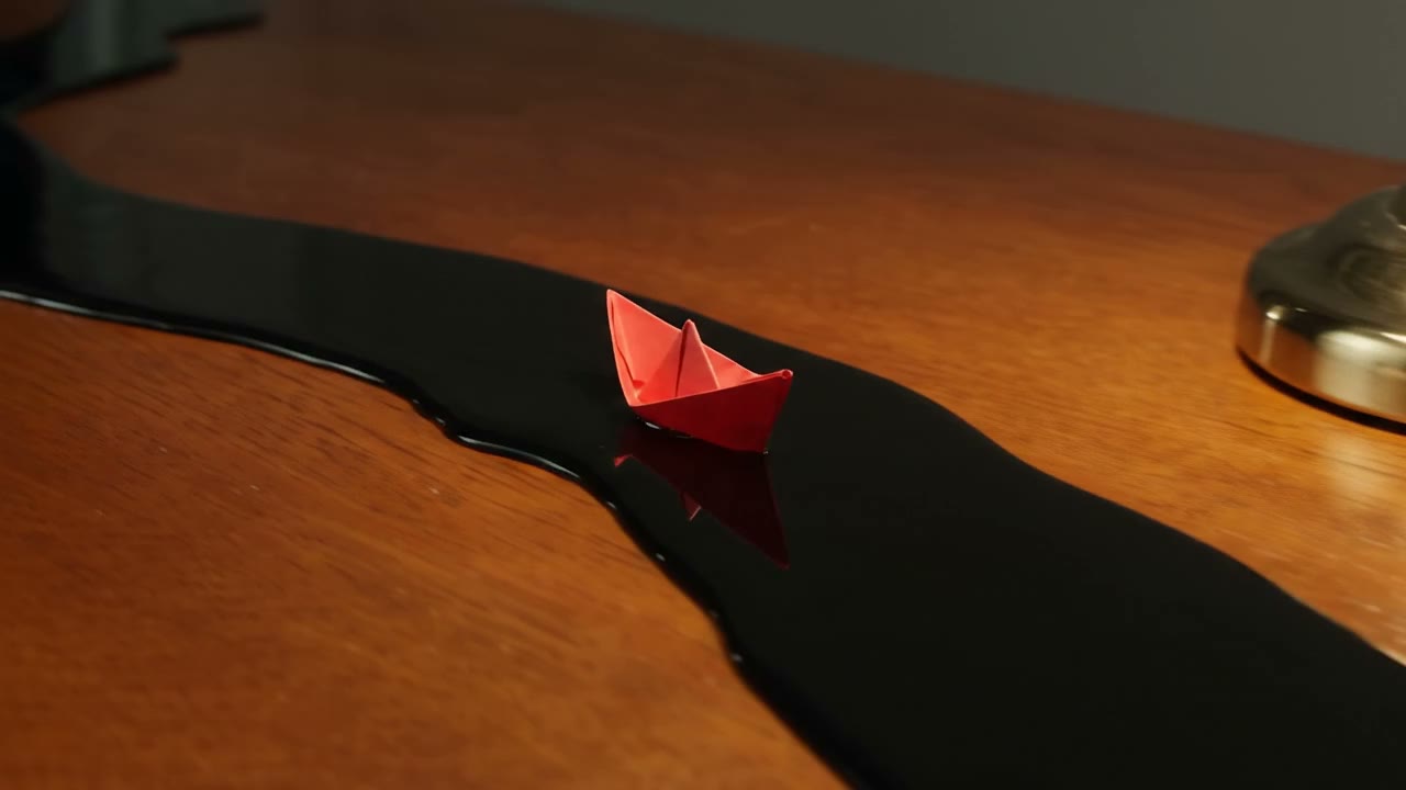 Gemini Omni 1.1로 만든 예시: Change the white paper boat into a bright red paper boat. Keep everything else exactly the same.